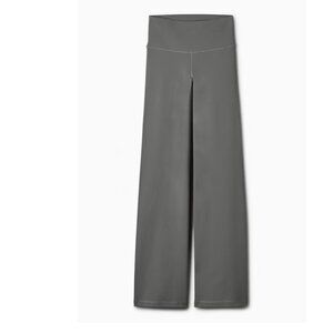 Aritzia Tna Atmosphere Flare Hi-Rise Full Legging - small, gray
